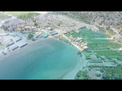 New Epidavros Beach drone footage 1