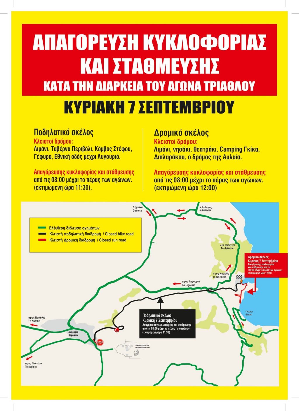 rithmiseis kikloforias triathlon