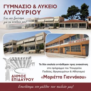 anakeinisi gimnasio-lykeio