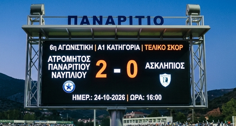 atromitos panaritou asklipios 2-0